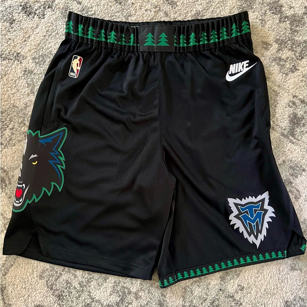 Nike Timberwolves classic shorts 2025/26 Large Authentic